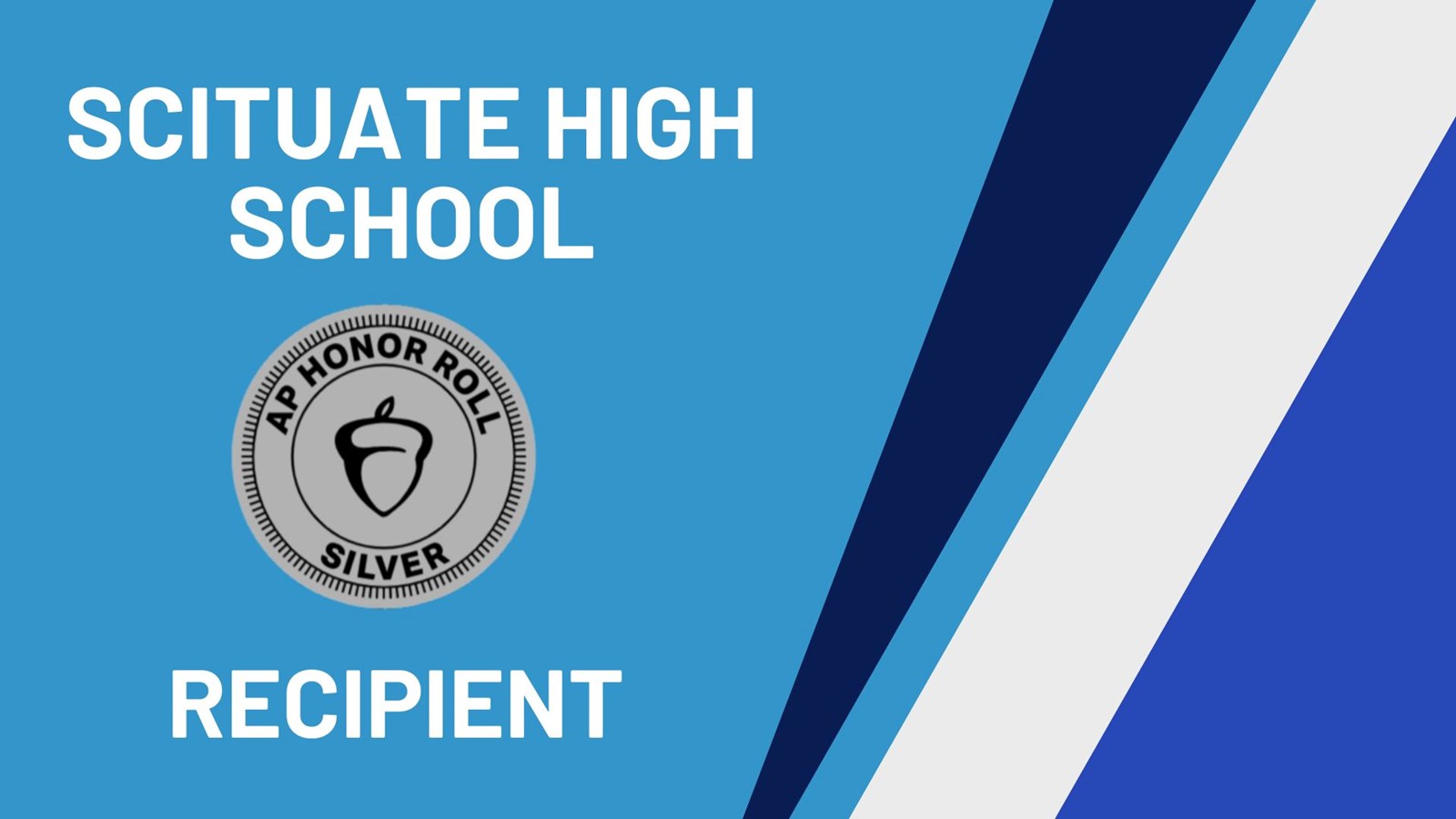 Scituate High School Named to Advanced Placement School Honor Roll